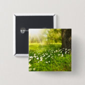 Die Freuden des Frühlings Button (Vorne & Hinten)