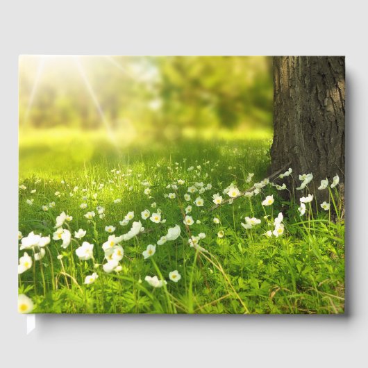 Die Freuden des Frühlings Gästebuch (Vorderseite)