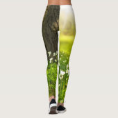 Die Freuden des Frühlings Leggings (Rückseite)