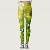 Die Freuden des Frühlings Leggings (Vorderseite)