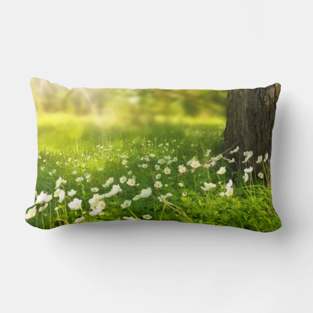 Die Freuden des Frühlings Lendenkissen (Vorderseite)