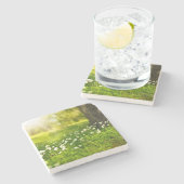 Die Freuden des Frühlings Steinuntersetzer (Seitenansicht)