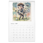 Die Freuden des Golf - Kalender (Jan 2027)