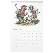 Die Freuden des Golf - Kalender (Feb 2027)