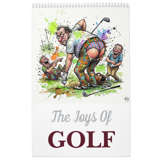 Die Freuden des Golf - Kalender (Titelbild)
