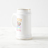 Die Freunde, die zusammen trinken Bierglas (Vorderseite Links)