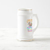Die Freunde, die zusammen trinken Bierglas (VorderseiteRechts)