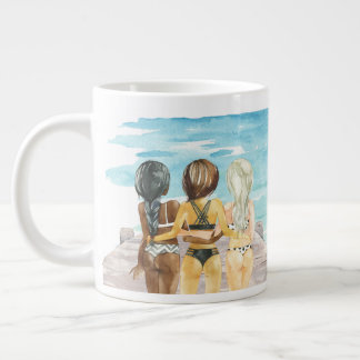 Die Freunde kommen in all Colors Coffee Tasse