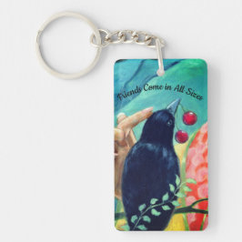 Die Freunde kommen in allen Größen des Acryl-Schlü Schlüsselanhänger