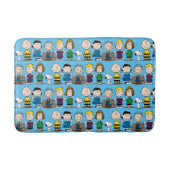 Die Freunde von Erdnüssen in einer Reihe Badematte (Vorderseite)