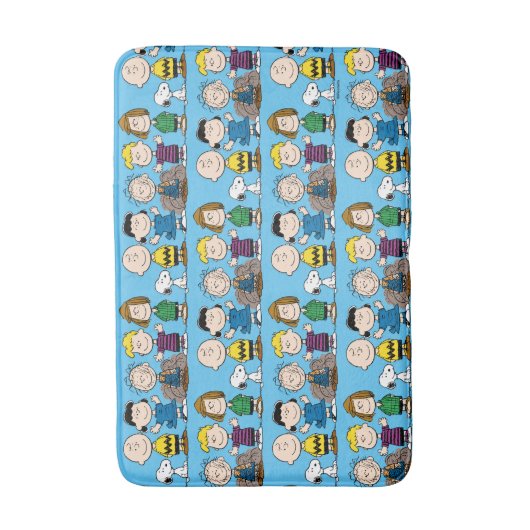 Die Freunde von Erdnüssen in einer Reihe Badematte (Vorderseite Vertikal)