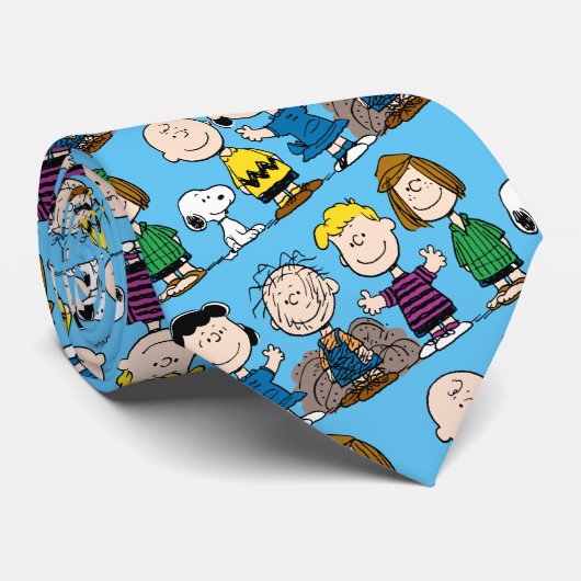 Die Freunde von Erdnüssen in einer Reihe Krawatte (Gerollt)