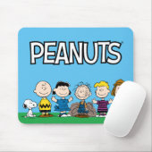 Die Freunde von Erdnüssen in einer Reihe Mousepad (Mit Mouse)