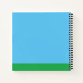 Die Freunde von Erdnüssen in einer Reihe Notizblock (Rückseite)