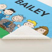 Die Freunde von Erdnüssen in einer Reihe Sherpadecke (3/4)