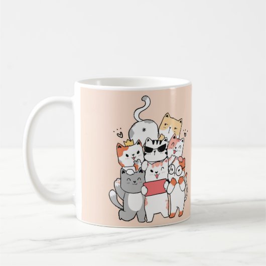 Die Freunde werden ausgewählt Kaffeetasse (Links)