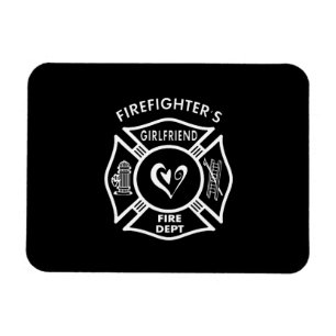 Die Freundin des Feuerwehrmanns Magnet