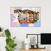 Die Freundlichkeit der Mutter Natur Poster (Heimbüro)