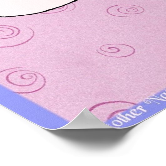 Die Freundlichkeit der Mutter Natur Poster (Ecke)