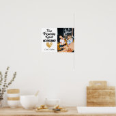 Die Freundschaft kennt keine Distanz Pos Poster (Küche)