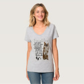 Die Freundschaft mit Corgi dreht sich nicht darum, T-Shirt (Vorderseite Vollansicht)