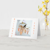 DIE "FREUNDSCHAFT" UND "IHR GEBURTSTAG" KARTE (Gelbe Blume)