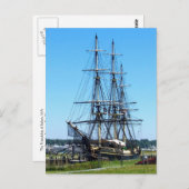 Die Freundschaft von Salem, MA Postkarte (Vorne/Hinten)