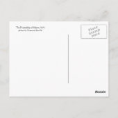 Die Freundschaft von Salem, MA Postkarte (Rückseite)