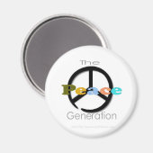 Die Friedenserzeugung Magnet (Vorderseite/Rückseite)