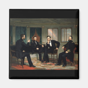 Die Friedensstifter mit Abraham Lincoln Magnet
