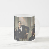 Die Friedensstifter mit Abraham Lincoln Mattglastasse (VorderseiteRechts)
