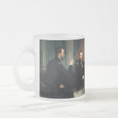 Die Friedensstifter mit Abraham Lincoln Mattglastasse (Links)