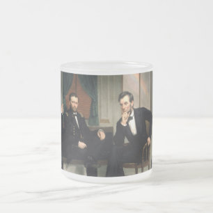 Die Friedensstifter mit Abraham Lincoln Mattglastasse