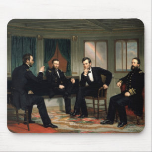 Die Friedensstifter mit Abraham Lincoln Mousepad
