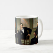 Die Friedensstifter von George Peter Alexander Hea Kaffeetasse (VorderseiteRechts)