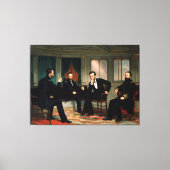 Die Friedensstifter von George Peter Alexander Hea Leinwanddruck (Vorderseite)