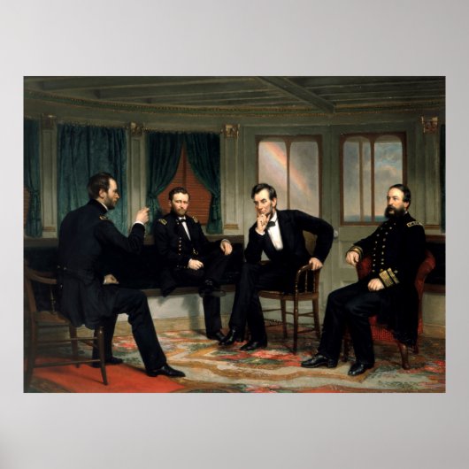 Die Friedensstifter von George Peter Alexander Hea Poster (Vorne)