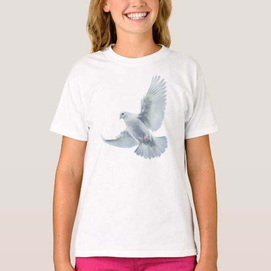 Die Friedenstaube T-Shirt (Vorderseite)
