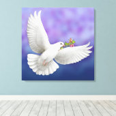 Die Friedenstruppe hat die Canvas umsprengt Leinwanddruck (Insitu (Holzboden))