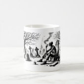 Die Friedhöfe Melancholy Kaffeetasse (Mittel)