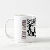 Die Friedhöfe Melancholy Kaffeetasse (Links)