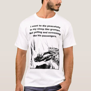 Die friedlich in meinem Schlaf lustiges Shirt Humo