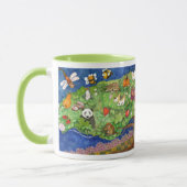 Die friedliche Baum-Tasse Tasse (Links)