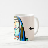Die Friedliche Madonna Kaffeetasse (VorderseiteRechts)