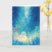 Die Friedliche Retreat der Ente Karte (Gelbe Blume)