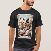 Die Friends Tarot Card Veganes vegetarisches Tier T-Shirt (Vorderseite)