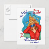 Die Friseure Postkarten (Vorne/Hinten)