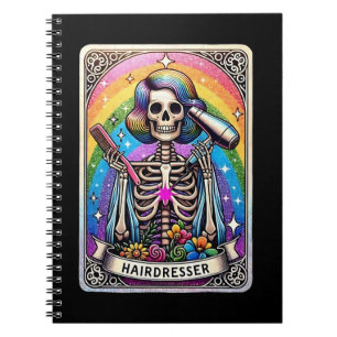 Die Friseurin Tarotkarte Notizblock