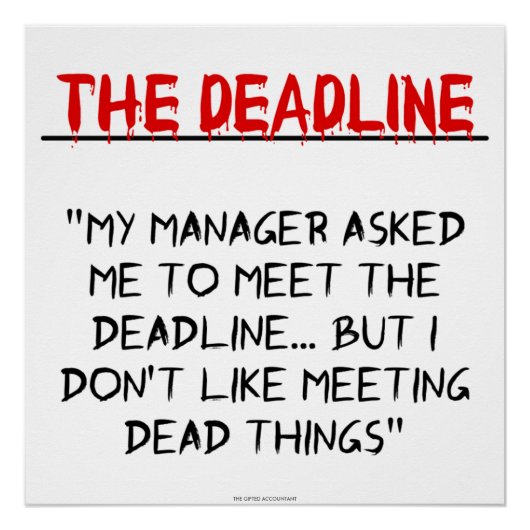 "Die Frist" Poster (Vorderseite)