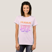 "Die Frist" T-Shirt (Vorne ganz)